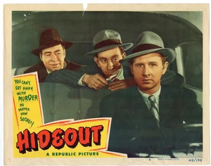 Lloyd Bridges Lorna Gray Hideout Original 11x14" Lobby Card LC243 - Picture 1 of 1