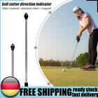 Golf Cutter Direction Indicator Swing Club Alignment Correct Stick (Black) DE