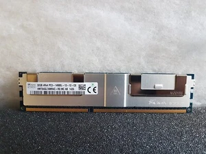 HP SK Hynix 32GB PC3 14900L 1Gx4 CL13 DIMM MEMORY HMT84GL7AMR4C-RD - 712384-581 - Picture 1 of 6