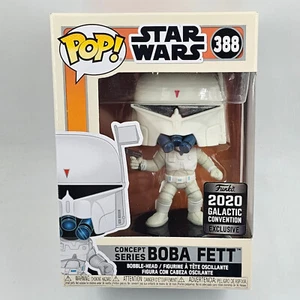Star Wars Pop Vinyl 388 Concept Boba Fett (2020 Galactic Convention Exclusive) - Picture 1 of 3