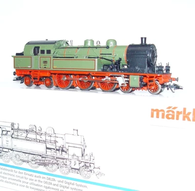 Marklin AC HO 1:87 German WÜRTTEMBERG T18 STEAM TENDER LOCOMOTIVE MIB`98 RARE! - Image 1 of 4