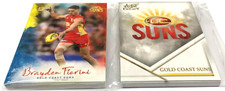 2018 SELECT AFL FOOTY STARS + LEGACY CARD BASE CARD TEAM SET x 2-SUNS (12+12)