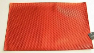 Red Square Placemats Christmas/Holiday Robert Stanley Collection Brand New w/tag