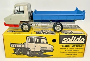 Solido 1/43rd Scale #306 Berliet Stradair Tipper Truck w/Box - Picture 1 of 10