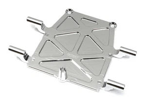 Precision CNC Machined Rear Under Cover + Antenna Mount Designed for Tamiya CR01 - Picture 1 of 1