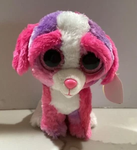 2014 Ty SHERBET Pastel Dog Beanie Boo - 6” NEW - Picture 1 of 4