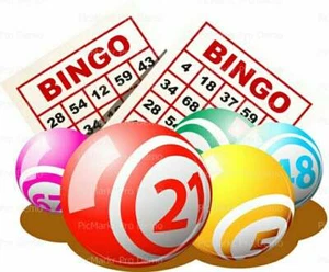 Juego de bingo cumpleaños ~ comestible 2D pastel fondant cupcake topper ~ D20199 * - Imagen 1 de 1