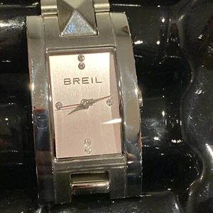 Watch Breil Ladies Watch Two916 Quartz Analogue Steel Excellent Condition - Picture 1 of 9