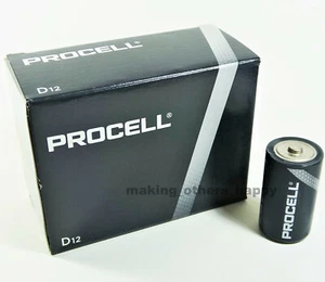12 Duracell Procell D Constant Alkaline Batteries PC1300 - Picture 1 of 2