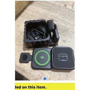 Ultra-Compact Foldable MagSafe Wireless Charger Stand iPhone Travel Office Home - Picture 1 of 3