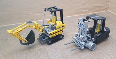 !!! LEGO 42078 - Technic Forklift And Mini Excavator - MOC - Read!!! - Image 1 of 4