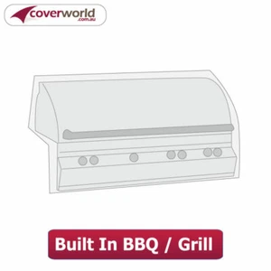 BUILT IN BBQ GRILL COVER | 125 CM LENGTH - Picture 1 of 5