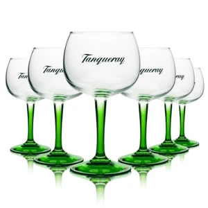 6x Tanqueray Glas 0,59l Ballon Gläser Gin Tonic Cocktail Longdrink Stielglas Bar - Bild 1 von 3
