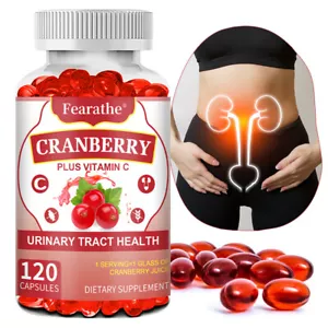 Urinary Tract Health Capsules Cranberry Bladder Control - Picture 1 of 13