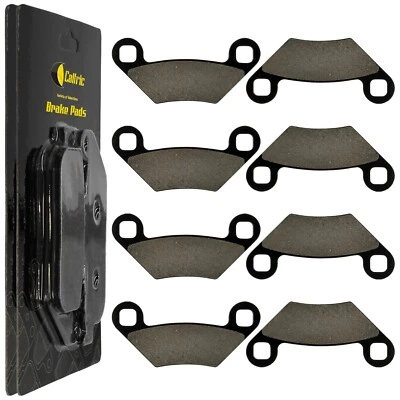 Pastillas de freno delanteras y traseras Caltric para Polaris Sportsman X2 850 2011 Foto 1 de 4