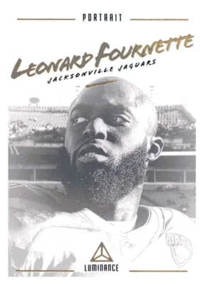 2018 Panini Luminance Portrait Leonard Fournette  11 - Image 1 of 2