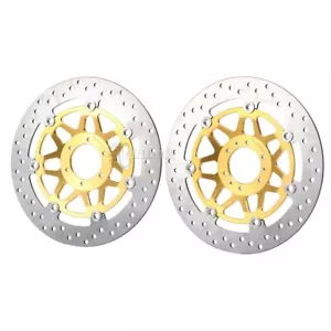 Front Brake Rotors Discs For Honda XL1000V Varadero ABS 2004-2011 2005 2010 - Picture 1 of 5