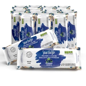 Smart for Life Blueberry Diet Cookies, 3 Week Meal Replacement - Pack of 21 - Picture 1 of 8