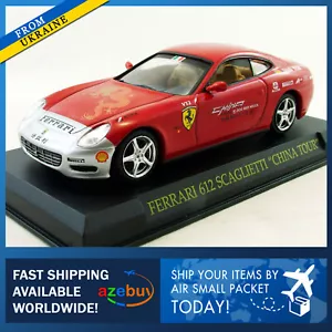 Coche deportivo Ferrari 612 Scaglietti China Tour 2005 año escala 1/43 modelo diecast - Imagen 1 de 12