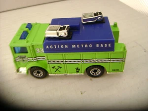 1991 MATCHBOX SUPERFAST #57 GREEN MACK AUXILIARY POWER TRUCK - Picture 1 of 3