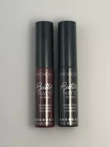 Broadway Colors Buttery Matte Lip Cream 2 Pack Choose Your Color - Foto 1 di 5