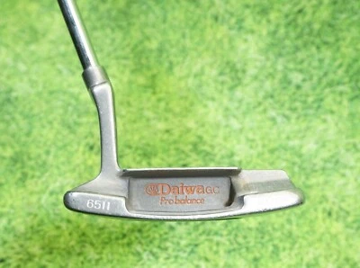 Palo de golf Daiwa 6511 Pro Balance 35" hoja putter eje acero Foto 1 de 4