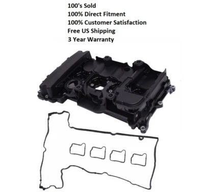 NEW Engine Valve Cover for Mercedes Benz C250 E200 E250 1.8L L4  2710101730 - Image 1 of 3