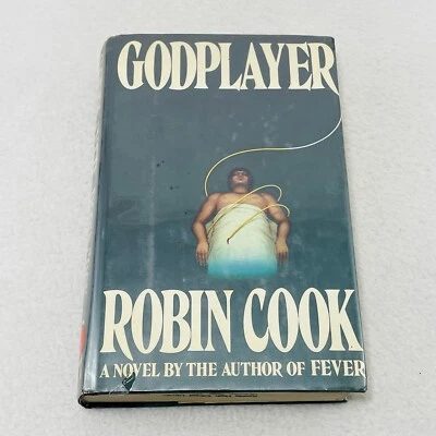 Godplayer Robin Cook Vintage Book Thriller Crime Novel Medical Fiction Hardcover - Image 1 of 4