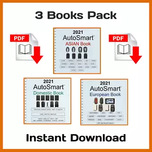 3 Books Pack Asian Domestic European AutoSmart Car Documents Instructions Repair - Picture 1 of 10
