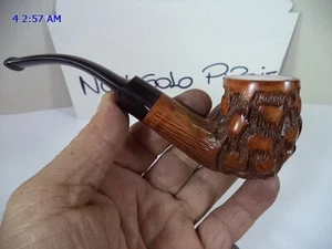 pipa steven old briar by gasparini pipe in radica & meerschaum nuova 6 - Picture 1 of 6