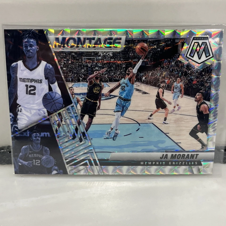 2021-22 Mosaic Basketball Montage Mosaic #28 Ja Morant - Memphis Grizzlies🔥 - Image 1 of 2