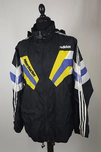 ORIGINAL ADIDAS Herren Jacke Regenjacke Trainingsjacke Vintage Retro Fußball 7 L - Bild 1 von 4