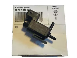 BMW 6 F06 GRAN COUPE LCI 650i M6 640D Exhaust Flap Vacuum Control Valve NEW OEM - Picture 1 of 5