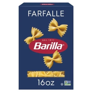 (6 pack) Barilla Classic Non-GMO, Kosher Certified Farfalle Pasta, 16 oz - Picture 1 of 7