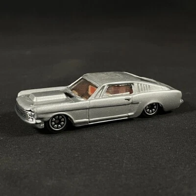 Golden Wheels 1965 Mustang Fastback Silver Diecast 1/64 scale MINT LOOSE - Image 1 of 4