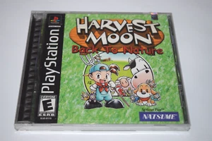 Harvest Moon Back to Nature Playstation PS1 Juego Nuevo Envoltura Retráctil Pliegue en Y Precintado - Imagen 1 de 5