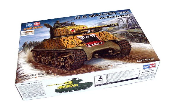 HOBBYBOSS 84804 Military Model 1/48 US M4A3E8 Tank Koren War Scale Hobby B4804 - Image 1 of 1