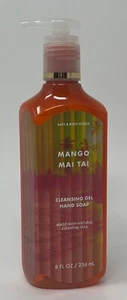 1 NEW BATH & BODY WORKS MANGO MAI TAI CLEANSING GEL HAND SOAP WASH 8 OZ PUMP - Picture 1 of 5