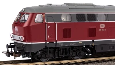 Piko 52416 H0 DCC Sound Diesel Br 216 033-1 Red DB Epoch 4/5 New IN Boxed - Image 1 of 4