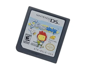 Scribblenauts (Nintendo DS, 2009) Game Cartridge Only -Tested- E - Picture 1 of 2