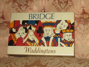 Vintage Waddingtons Rare Bridge Game Set - Still sealed in original Cellophane - Picture 1 of 9