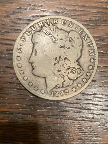 1892-O Morgan Silver Dollar $1 - Better Date Morgan Cover