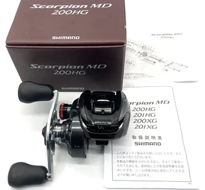 Shimano 24 Scorpion MD 200HG Right Baitcasting Reel with Box JPN "Excellent++++" - Picture 1 of 24