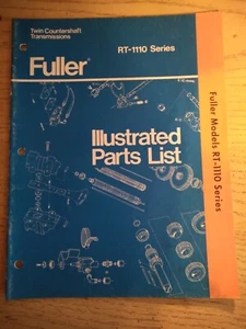 Eaton Fuller Getriebe illustrierte Stückliste RT-1110 Serie - Bild 1 von 1