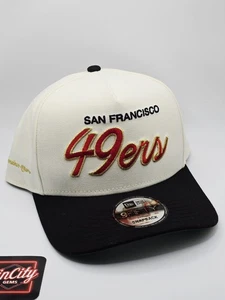 New Era San Francisco 49ers 2 Tone 9FIFTY A-Frame Snapback Hat - Picture 1 of 7