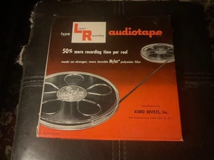 LR AUDIOTAPE REEL TO REEL, 1800 FEET BRAND NEW, AUDIO DEVICES, BRAND NEW IN BOX - Picture 1 of 3
