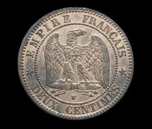Napoléon III, 2 Centimes 1856 W Lille Superbe - Photo 1/2