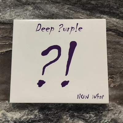 Deep Purple Now What?! CD DVD Combo Set Double Digipak 2013 Like New - Image 1 of 4