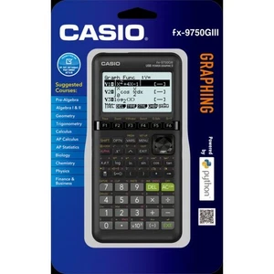 Casio fx-9750GIII Calculadora Gráfica Nueva Sellada Compatible con Python TI-84 Plus Al - Imagen 1 de 3