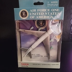 Air Force One Boeing 747 Diecast 5.5" President Plane Daron RT 5734 Unopened  - Picture 1 of 6